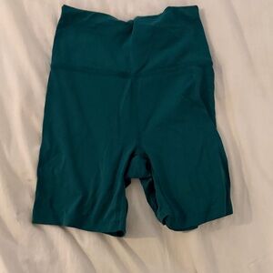 All in Motion Women's Teal Bike Shorts